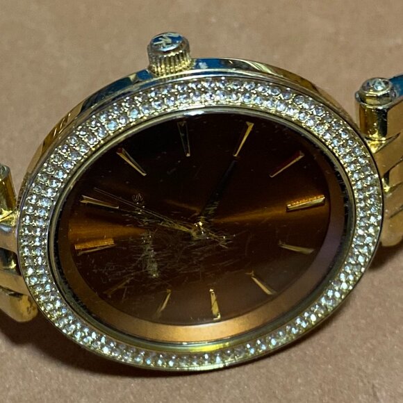 Michael Kors Darci Mini Gold Dial Ladies Watch